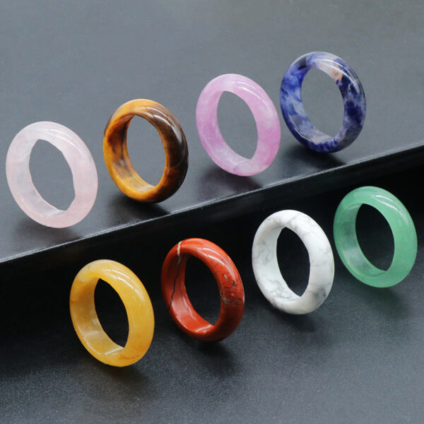 Wholesale Natural Stone Rings