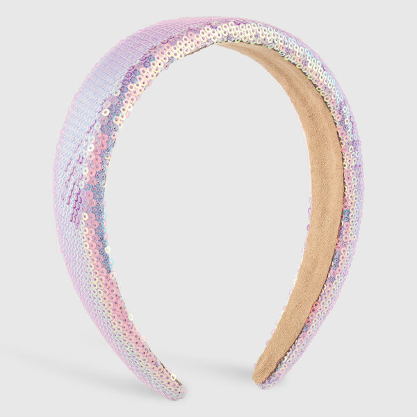 O1CN01Va0SYr1X6nWvfQcul_1768642875-0-cib Wholesale Colorful Pearlescent Sequins Simple Fashion Wide Brim Headband