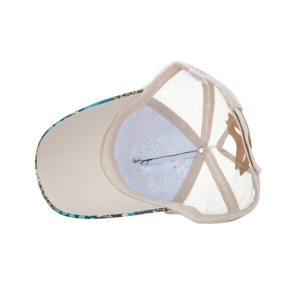 Wholesale Cotton Polyester Cross Ponytail Baseball Hats