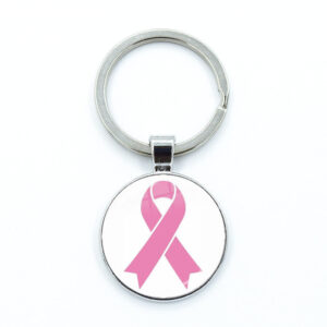 O1CN01VfgzNO1nHow8d9z4k__2216302925065-0-cib Wholesale Care Breast Cancer Vermicelli with Zinc Alloy Key Chain