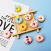 Wholesale Cartoon Donut Resin Cream Glue Phone Case