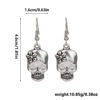 Wholesale Halloween Trendy Street Style Hip-hop Style Skull Earrings