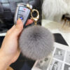 Wholesale 9cm Fur Ball Keychain