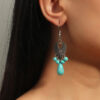 Wholesale Bohemian Turquoise Vintage Earrings