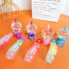 O1CN01Vi1JyO1pwhTyrSFtd_2213299315425-0-cib Wholesale Acrylic Oiled Milk Tea Cup Liquid Quicksand Key Chain