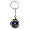 O1CN01Vj8TGL1tijlEVNmv8_2212752275936-0-cib Wholesale Zinc Alloy Peace Sign Keychain