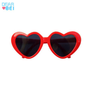 Big Red Heart Sunglasses PJ-600-01