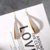 Wholesale Frosted Waterdrop Alloy Earrings