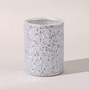 silver small square star-small size