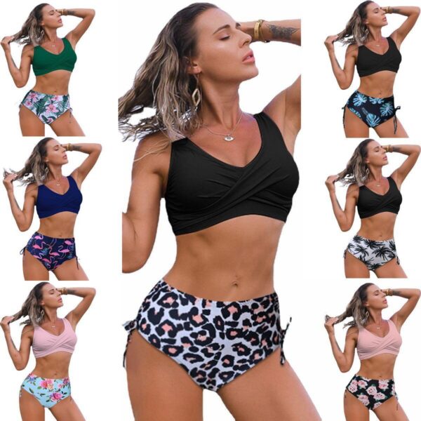 Wholesale Sexy Two Body Polyester Swimwear