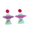 O1CN01VncFl51Bs2pru3cq9_0-0-cib Wholesale Alien Spaceship Print Earrings