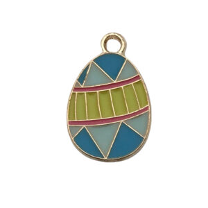 1 small blue yellow egg 14x22mm-1.4g-15140 / Drip Easter Series