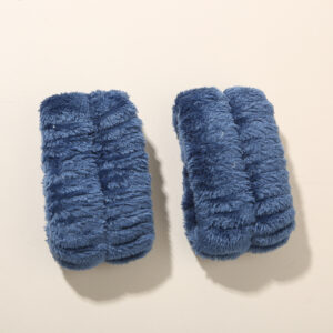 Navy blue pair (3 hand-sewn threads)