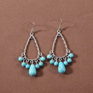 17-antique turquoise earrings