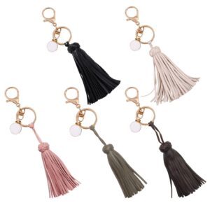 Wholesale Leather Tassel Keychains