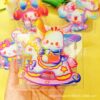 Wholesale 10cm Popular cute Cartoon DIY Acrylic Pen Holder OLY Exclusive