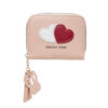 Wholesale PU Heart Shaped Coin Purse Keychain