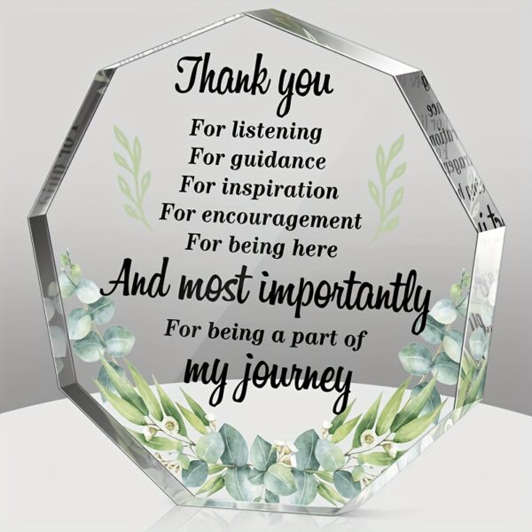 Wholesale Mother's Day Polygonal Acrylic Ornaments