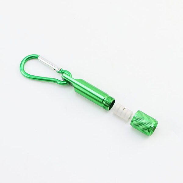 Wholesale LED Glare Small Flashlight Zinc Alloy Key Chain