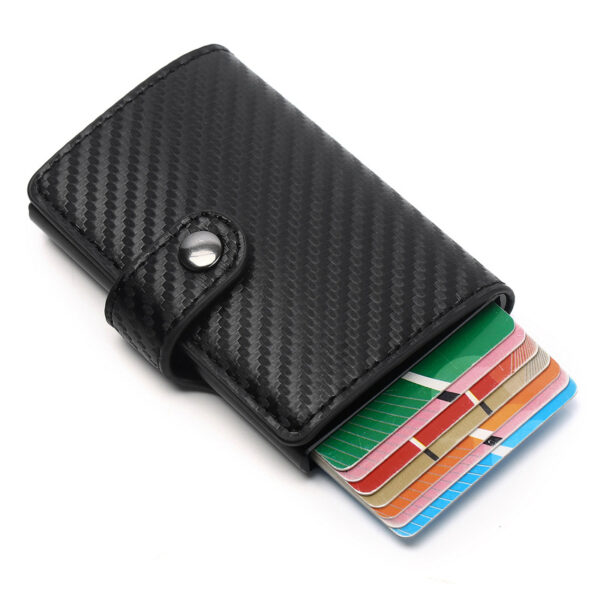 Wholesale PU Automatic Pop Up Card Holder