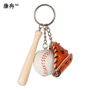 Designer version 3.5cm large white ball orange gloves black rope