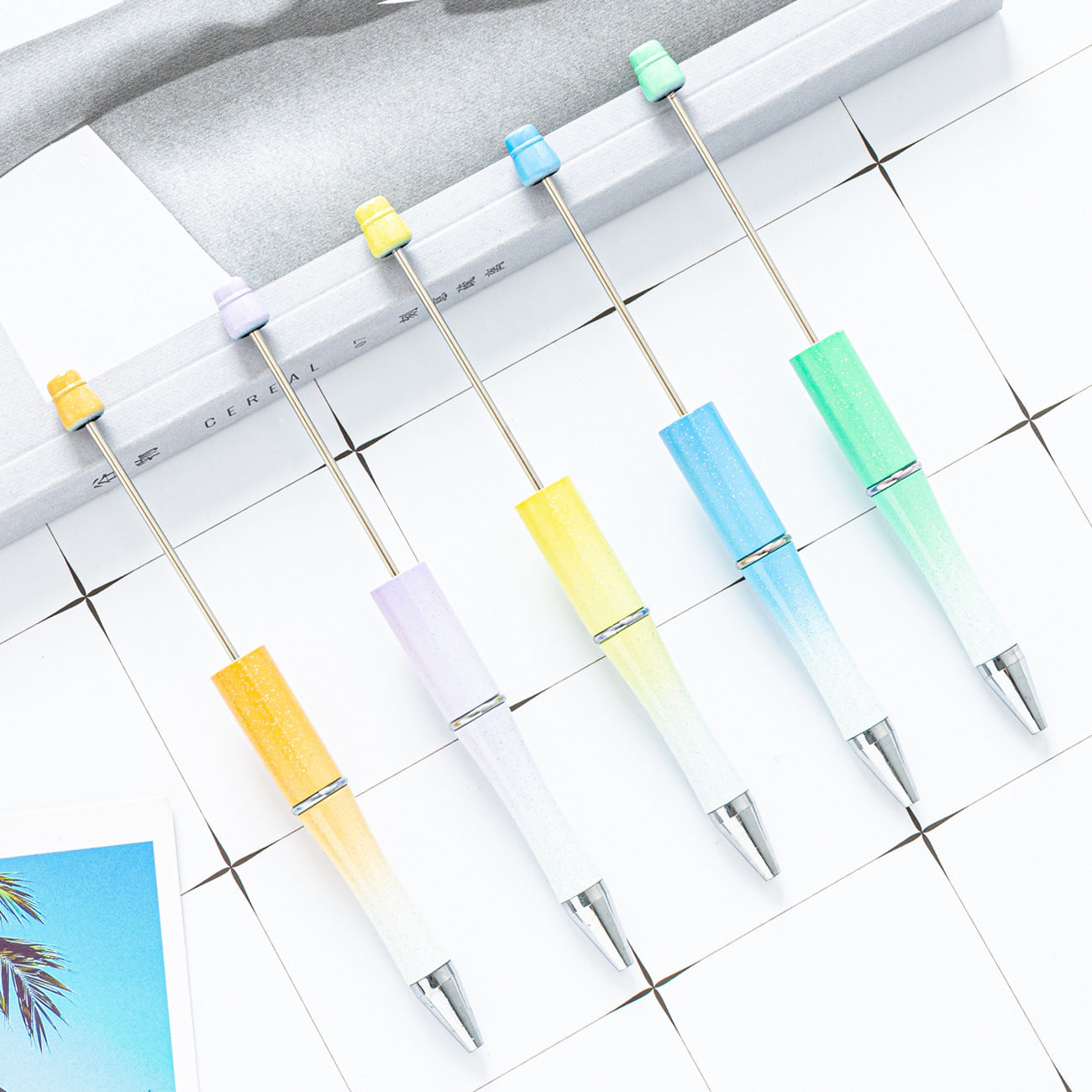 Wholesale Plastic DIY Bead Pen Ballint Pen