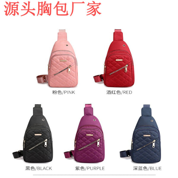 Wholesale Oxford Cloth Crossbody Bag Sports Chest Bag