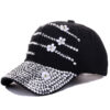 Wholesale Point Diamond Full Brim Fashion Sun Visor Outdoor Baseball Cap