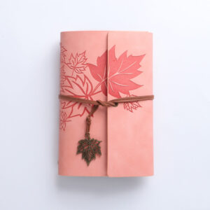 A5 large Kraft paper blank inside page / Pink (Style One)