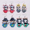 O1CN01W4GwFU2CFrcydqLeq_2207539588445-0-cib Wholesale Halloween Ghost Doll Acrylic Pendant Earrings