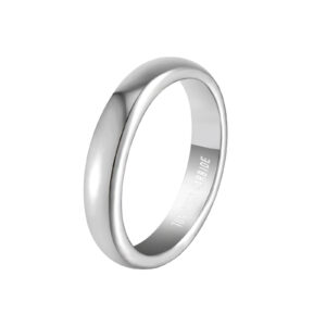 4mm wide silver / US Code 5.0