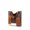 O1CN01W7tjs41ojaWtnZNmW_2215635735261-0-cib Wholesale Vintage Waxed Soft Leather Large Capacity Casual Tote Bag