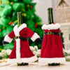 O1CN01W9GAbN1DC1ZqwAVQa_940940179-0-cib Wholesale Christmas Fabric Skirt Dress Wine Bottle Cover