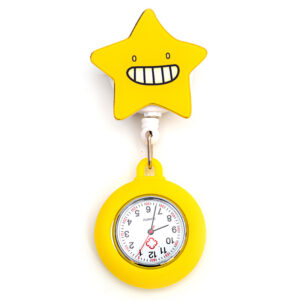 Yellow Smiling Five-pointed Star