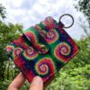Wholesale PU Card Holder Keychain