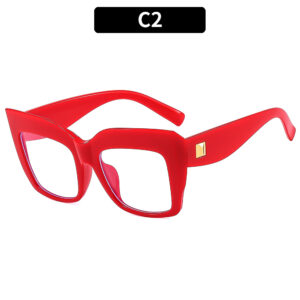 C2-red frame white film