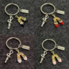 Wholesale Dance Beautiful Dancing Shoes Ballet Dancer Keychain