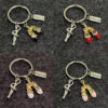 Wholesale Dance Beautiful Dancing Shoes Ballet Dancer Keychain