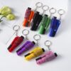 Wholesale Multi-functional 2-in-1 Mini Plastic Keychains for Outdoor Cars