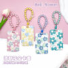 Wholesale Flower ID Card Holder Tag Bracelet Keychain