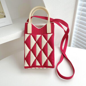 Contrast triangle red
