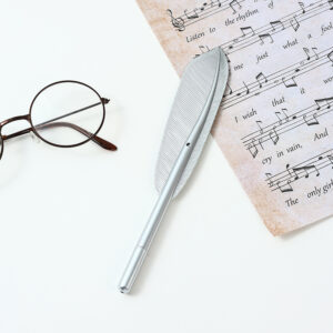 Black Refill / Quill Pen Silver