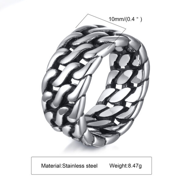 O1CN01WLqQ0S1CBjk9pYXOp_2209324270043-0-cib Wholesale Vintage Stainless Steel Rings