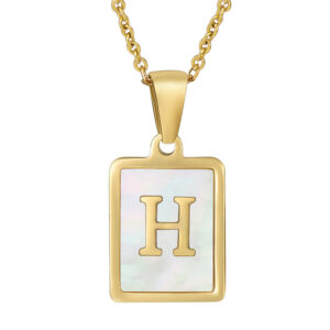 Gold H (including chain)