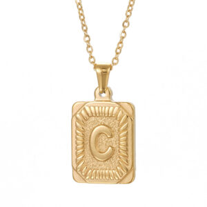 (with chain) gold C