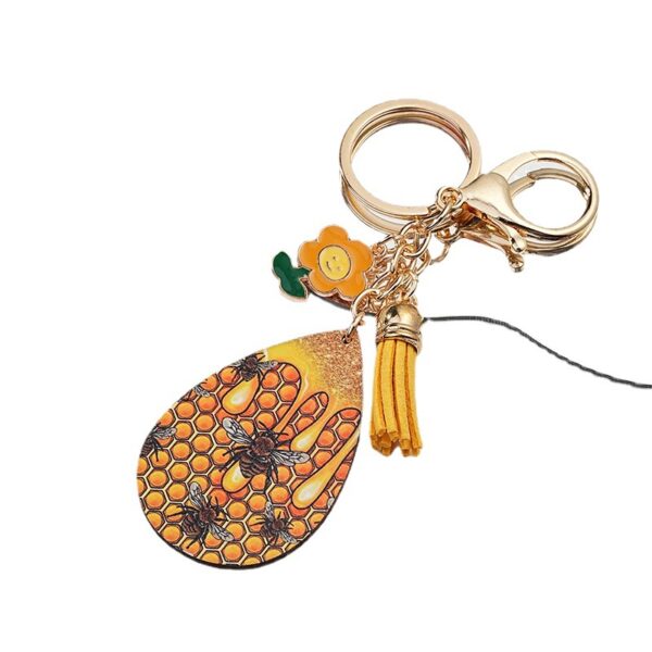 Wholesale Metal Honeycomb Keychain