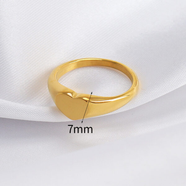 O1CN01WTsVO31VHfelBCmJx_4112122628-0-cib Wholesale Stainless Steel Gilded Wide Face Vertical Grain Cowhorn Bag Texture Ring