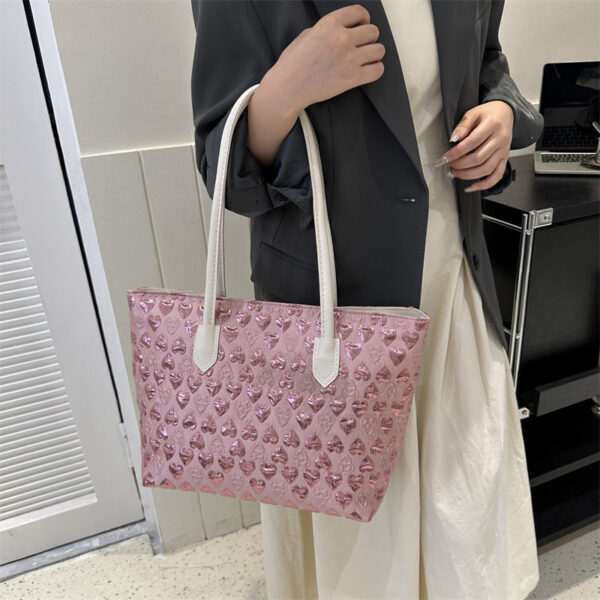 O1CN01WW4N4K1YlOIRetJh8_3953403099-0-cib Wholesale Love Leather Large Capacity Tote Bag Handbag