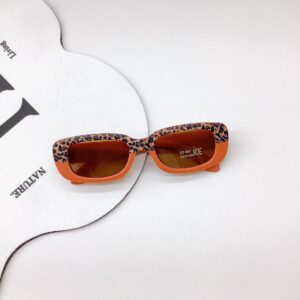 Vitality Orange-Leopard Print