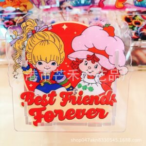 B051-Rainbow Fairy and Strawberry Girl Pen Holder